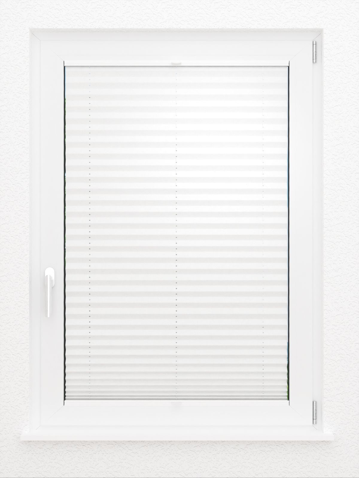 Detailansicht LYSEL HOME Plissee 124A Jarl Crush Pearl