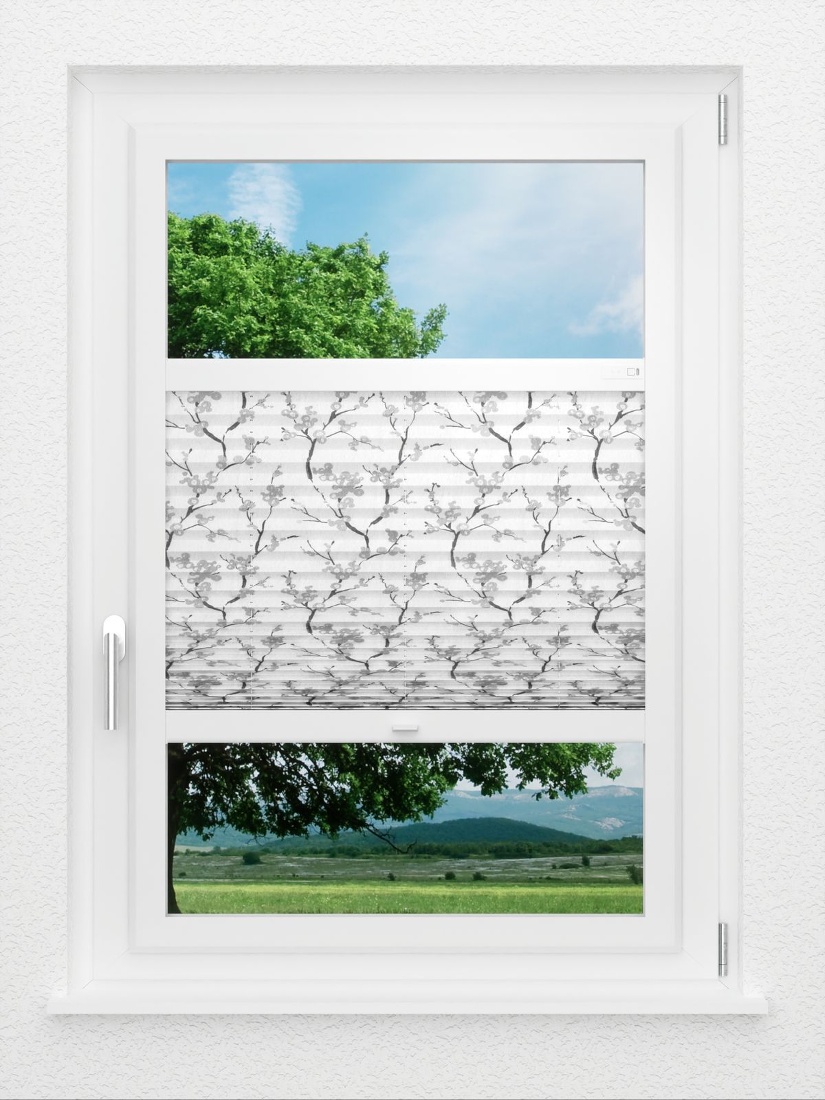 Detailansicht LYSEL HOME Plissee 325A Cherry Blossom