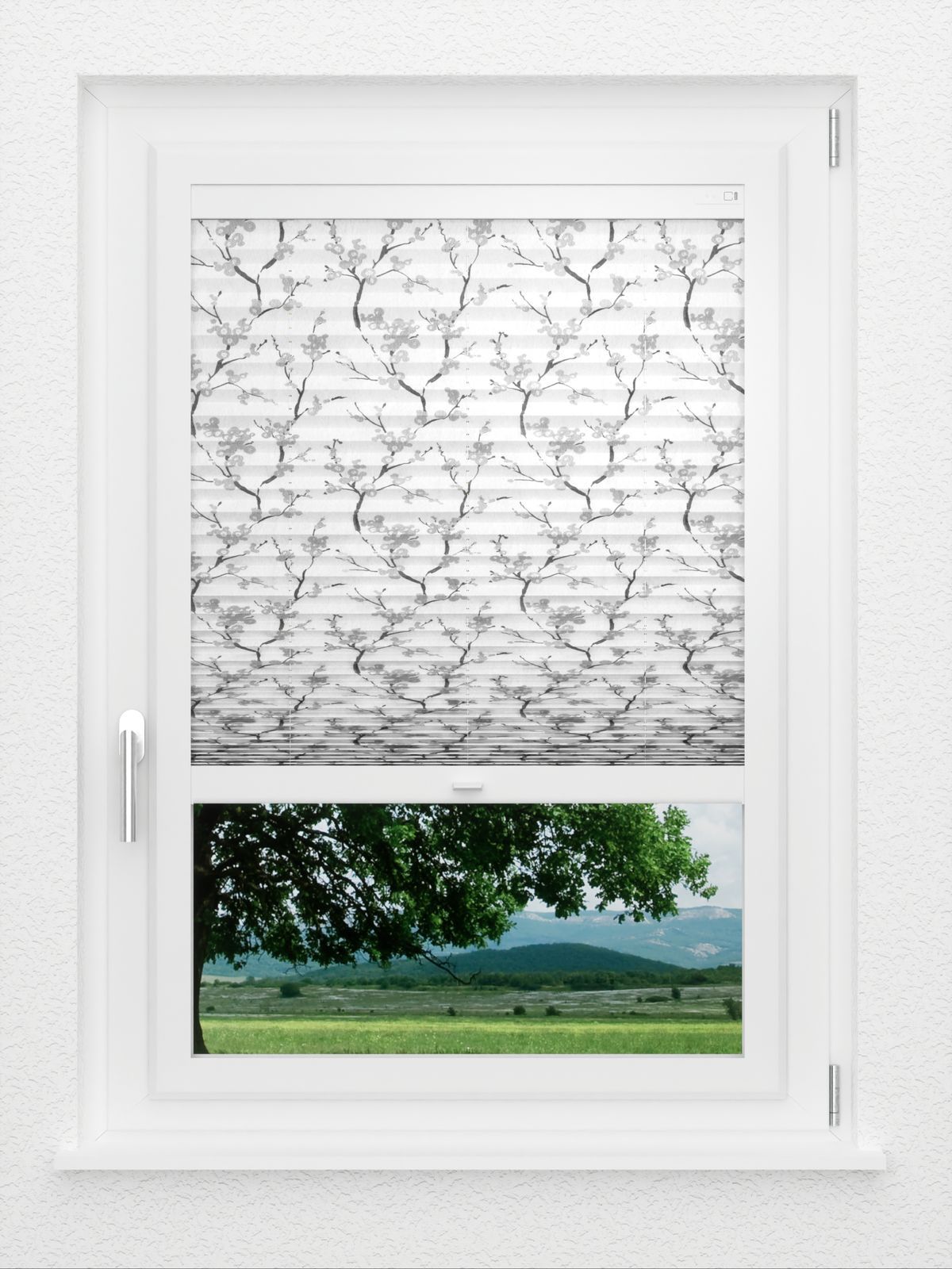 Detailansicht LYSEL HOME Plissee 325A Cherry Blossom