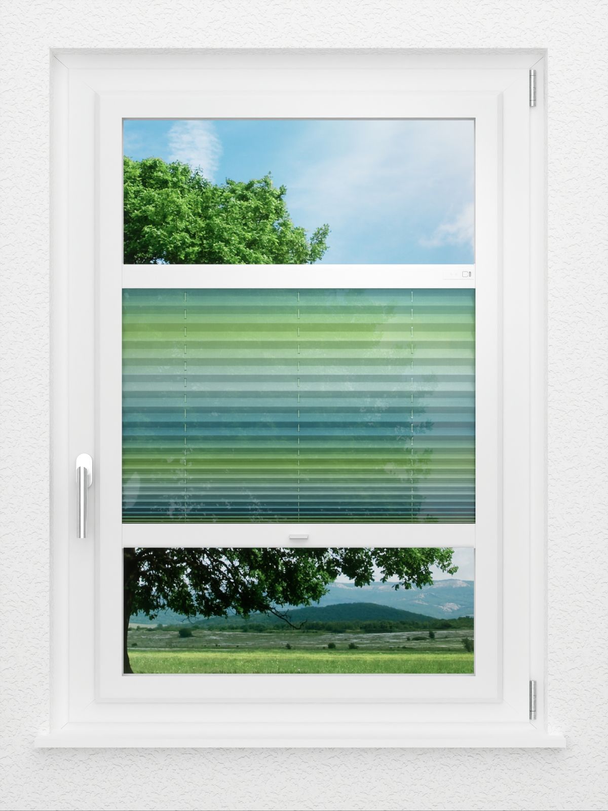 Detailansicht LYSEL HOME Plissee 338A Lovely Gradient