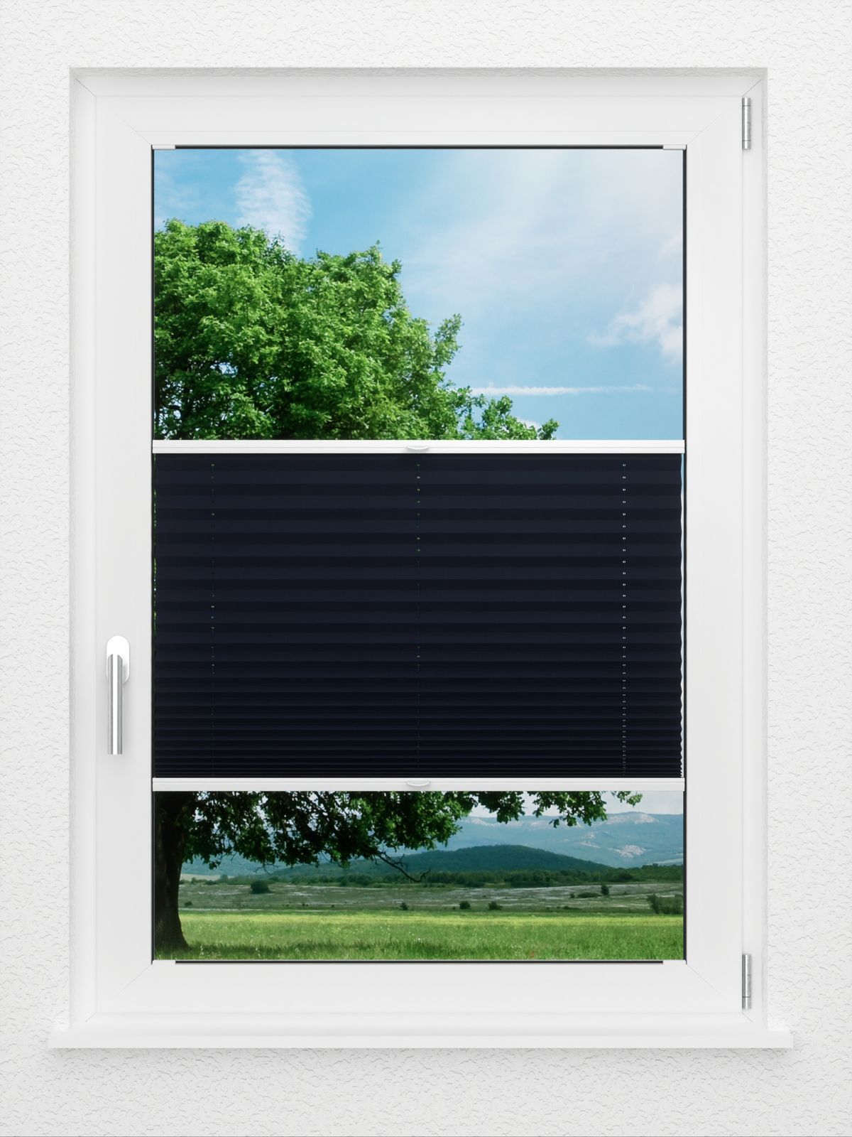 Detailansicht LYSEL HOME Plissee 403A Objecta Pro