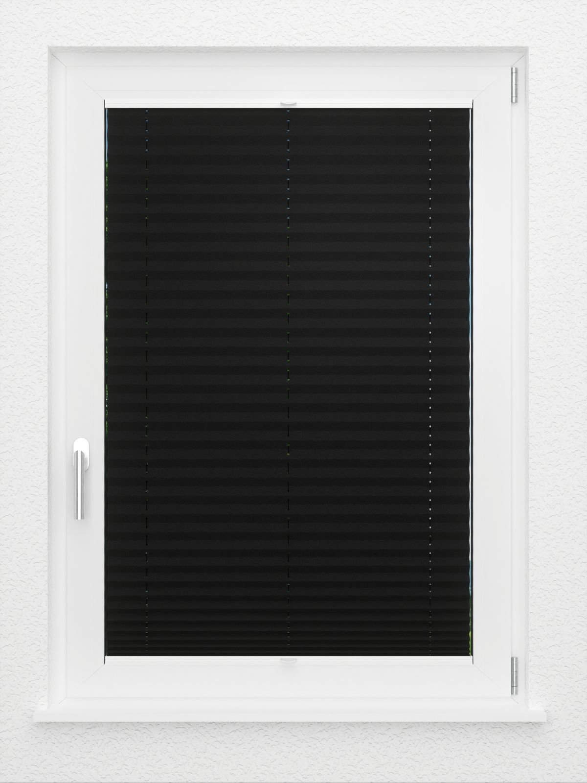 Detailansicht LYSEL HOME Plissee 238B Oliv Krepp BO