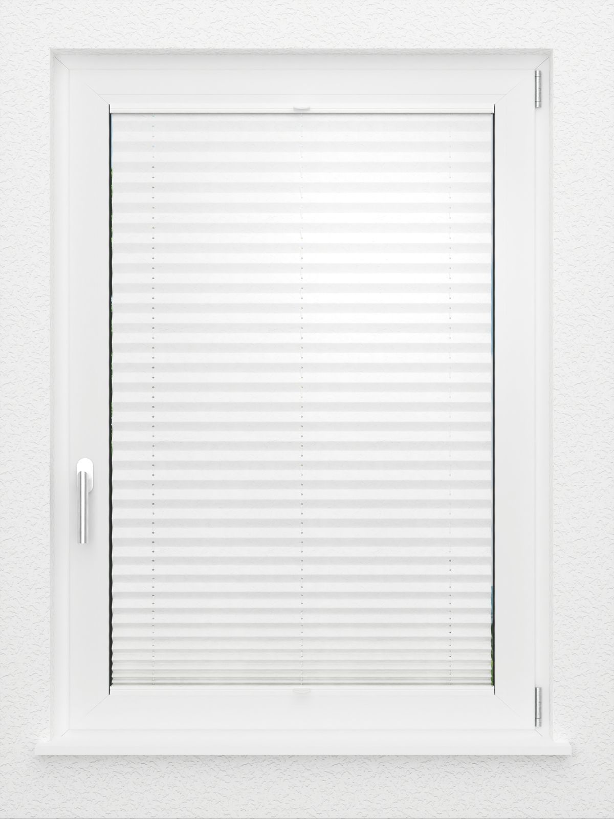 Detailansicht LYSEL HOME Plissee 124B Jarl Crush Pearl