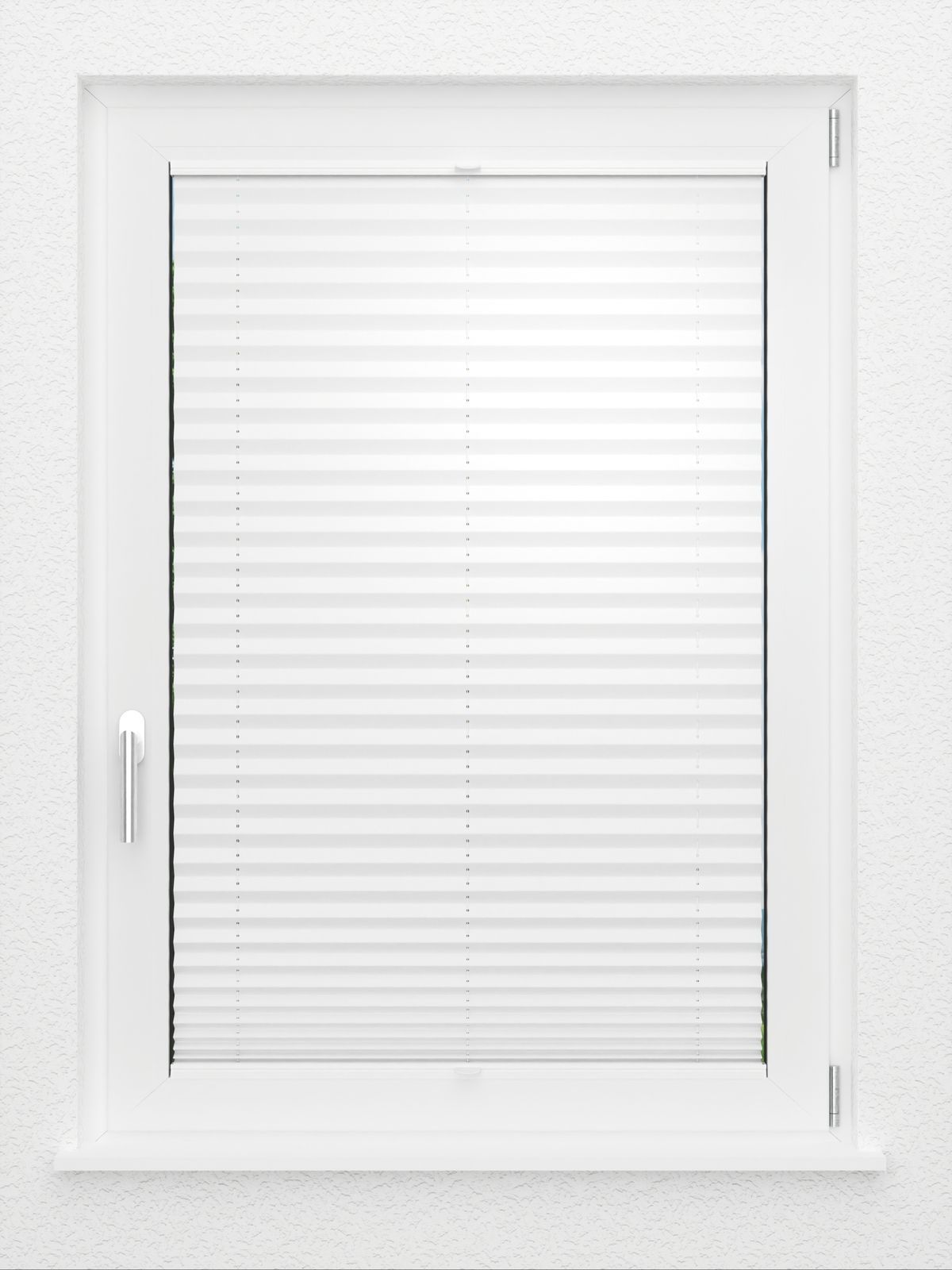 Detailansicht LYSEL HOME Plissee 205B Oliv Krepp