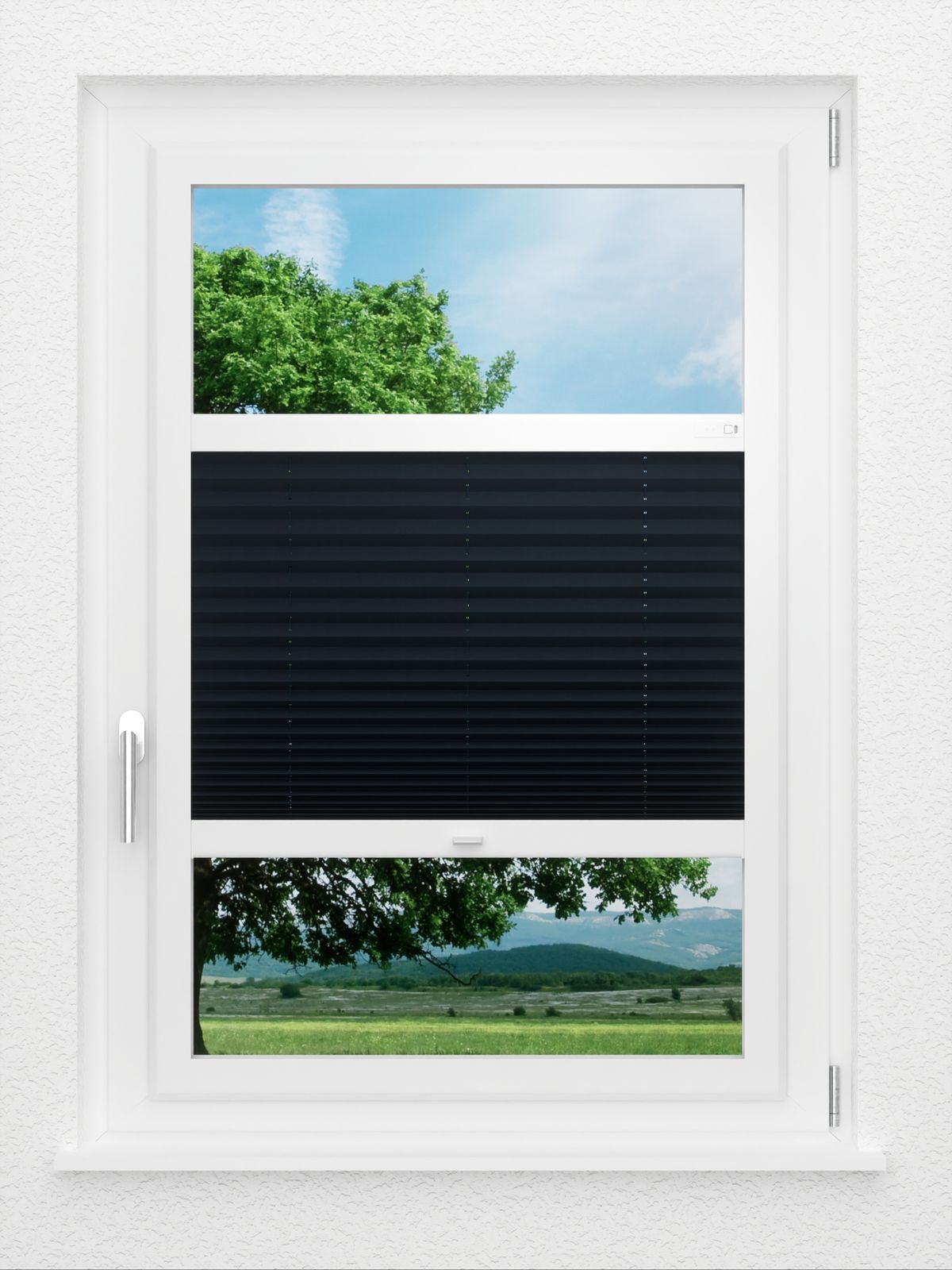 Detailansicht LYSEL HOME Plissee 425A Colourmix