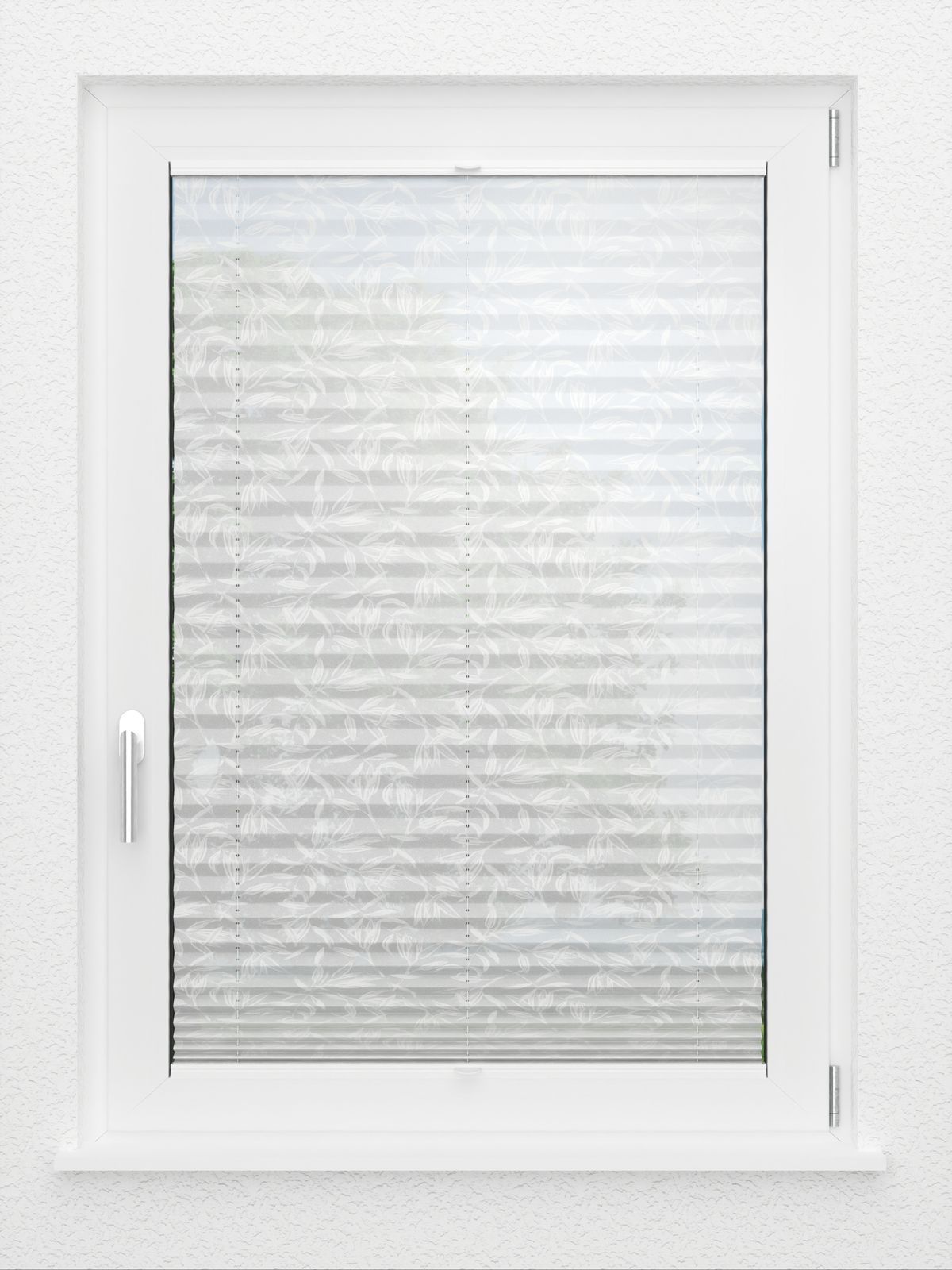 Detailansicht LYSEL HOME Plissee 329A Flora Soft