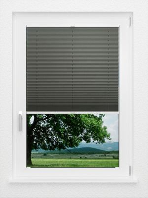 Preview LYSEL HOME Plissee 208B Oliv Krepp 1