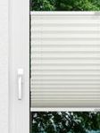 Plissee Structure Pearl 2.040.37 Fensteransicht