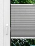 Plissee Structure Pearl 2.150.77 Fensteransicht