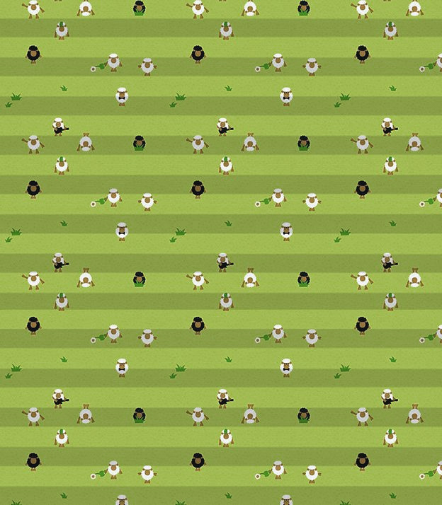 Detailansicht Plissee Little Sheep Night 4.171.49