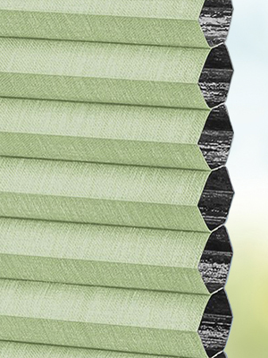 Stoff Plissee Maßanfertigung Duette Sovere Dark 3736