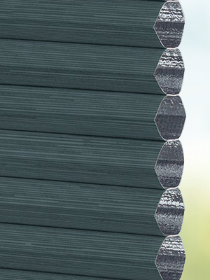 Stoff Plissee Maßanfertigung Feriolo Dark 3901