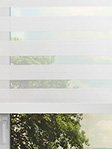 Rollo weiß 10028 Fensteransicht