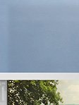 Rollo blau 10098 Fensteransicht