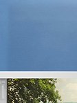 Rollo blau 10099 Fensteransicht