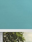 Verdunkelungsrollo blau 10400 Fensteransicht