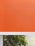 Rollo orange 10217 Fensteransicht