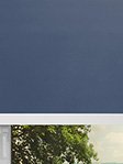 Rollo blau 10305 Fensteransicht