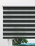 Doppelrollo Coburg 10127 Fensteransicht